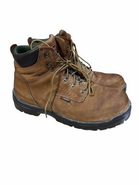 Red Wing King Toe 6” Waterproof Soft Toe Boots 435 Mens 13 D Brown Leather